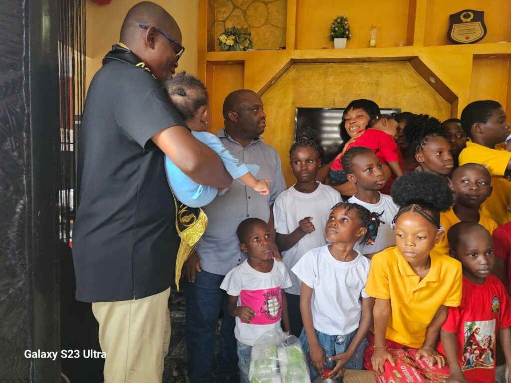 Orphanage visit in Nigeria by Elite Minds Association