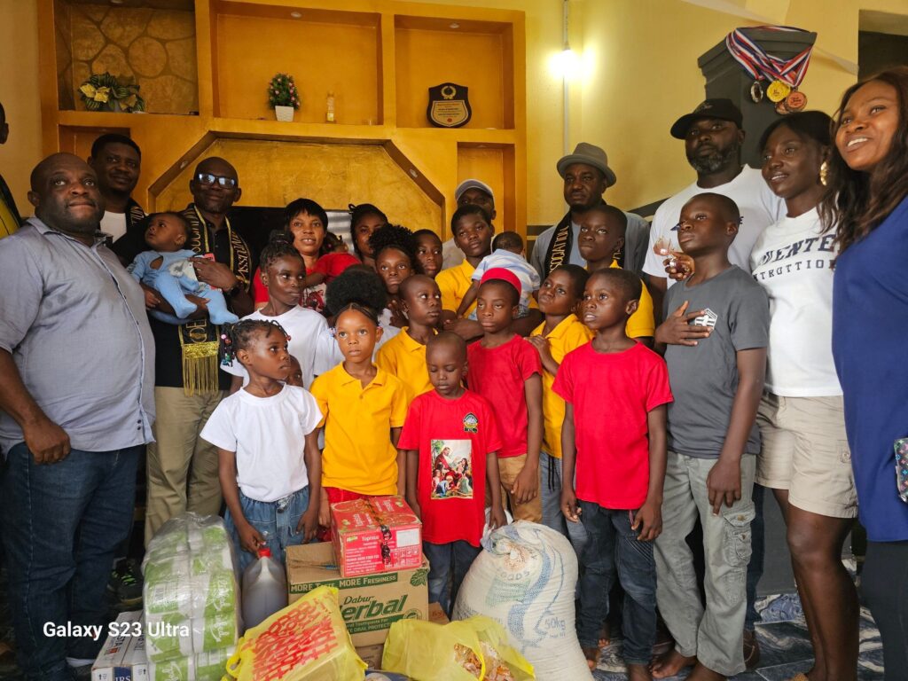 Orphanage visit in Nigeria by Elite Minds Association